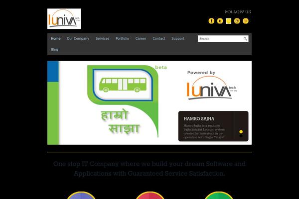 lunivatech.com site used Luniva