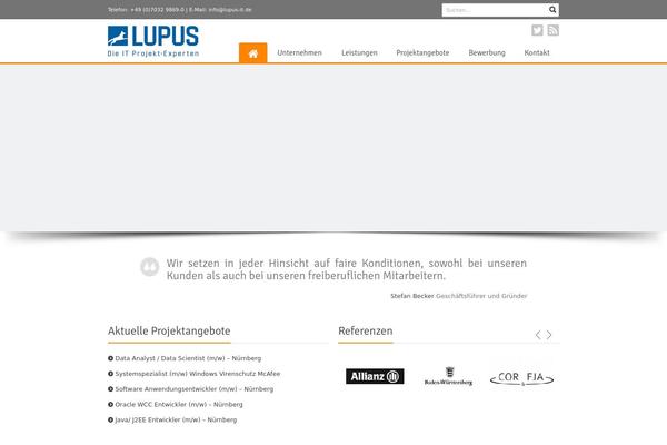 lupus-it.de site used Lupus