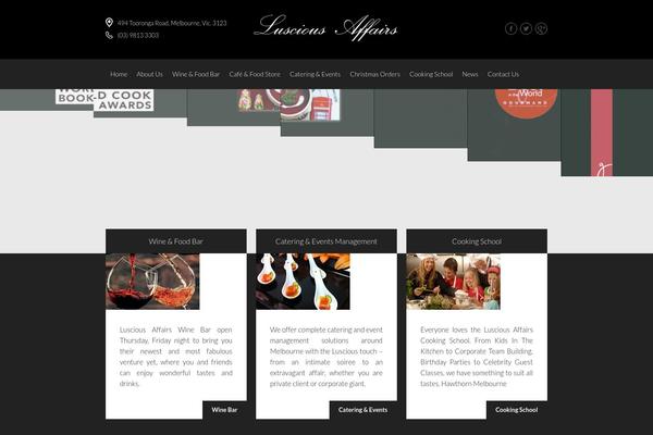 Espresso theme site design template sample