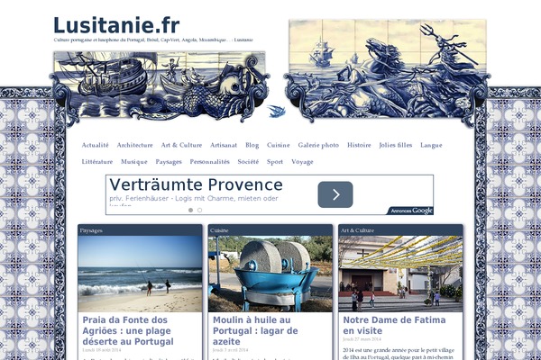azulejo WordPress theme, websites list used azulejo theme azulejo theme websites examples