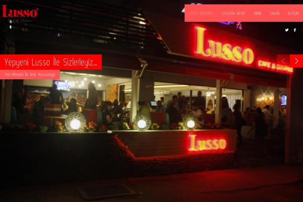 lussocafebistro.com site used Lusso