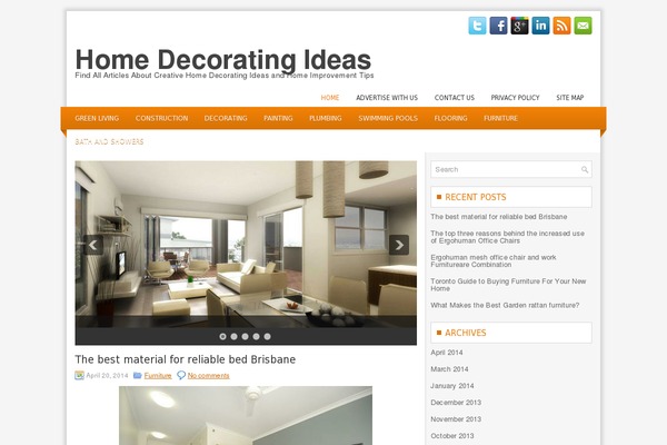 Finie theme websites examples