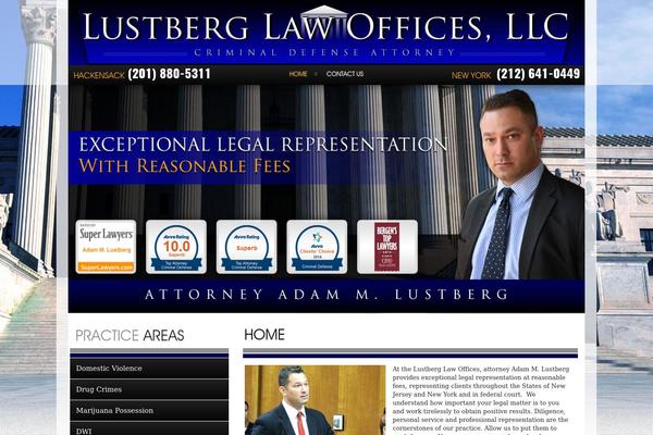 lustberglaw.com site used Firstpageattorney
