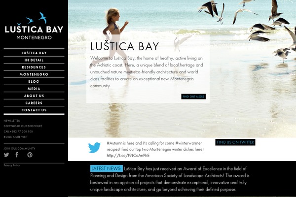 lusticabay.com site used Lustica