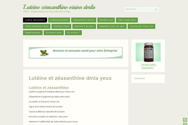 Parabola theme site design template sample