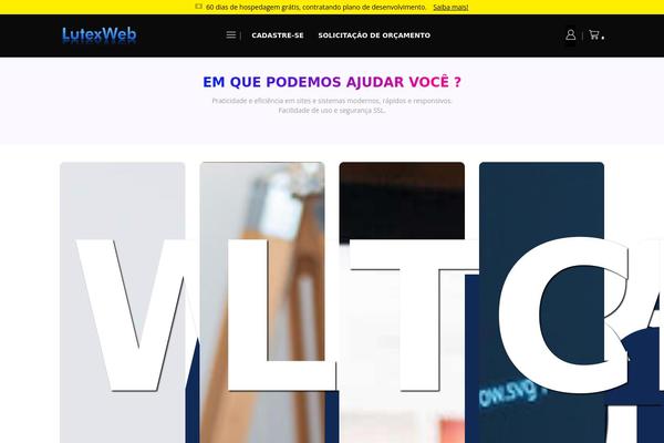lutexweb.com.br site used Xstore-child3