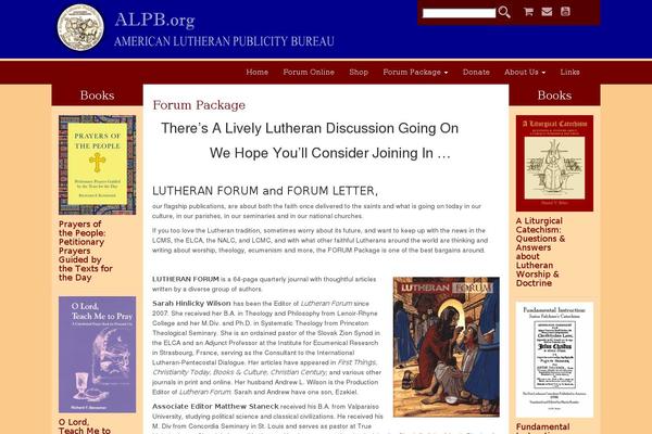lutheranforum.org site used Alpb_2015