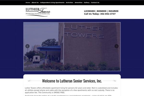 luthertowers.com site used Theme15