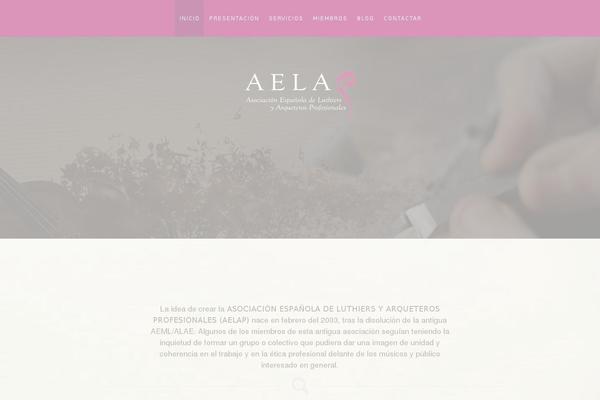 luthier-aelap.org site used Idiagonal002