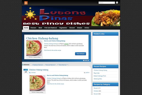 lutongpinas.com site used Graphene