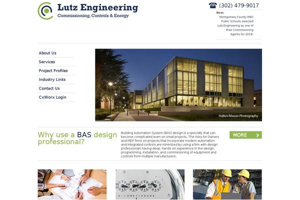 lutz-engr.com site used Lutz