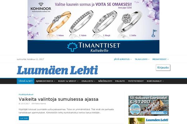 luumaenlehti.fi site used Paikallismediat