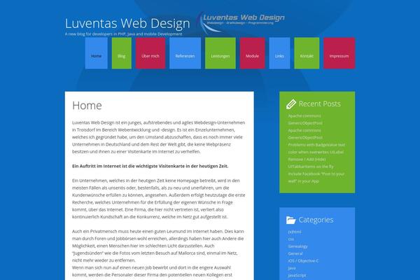 luventas-webdesign.de site used Colombiahostingw8blue