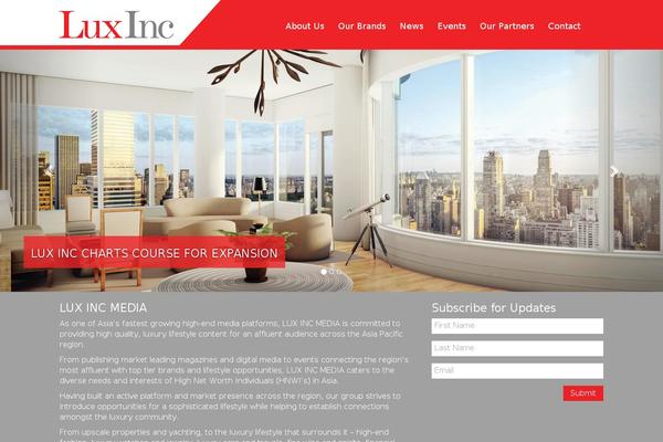 lux-inc.com site used Luxinc