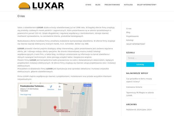 luxar.pl site used Ward