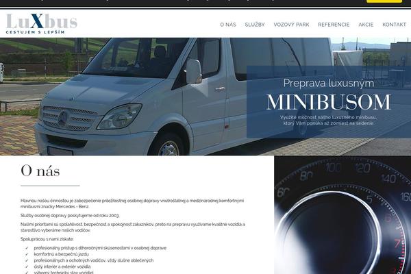 luxbus.sk site used Simplecms_theme