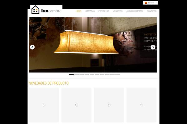 luxcambra.com site used Theme1613