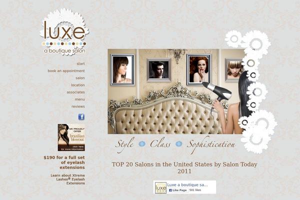 luxeboutiquesalon.com site used Mosak