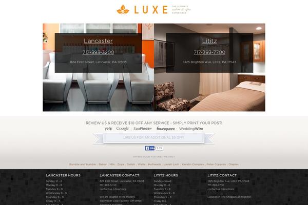 luxelancaster.com site used Luxelancaster2015