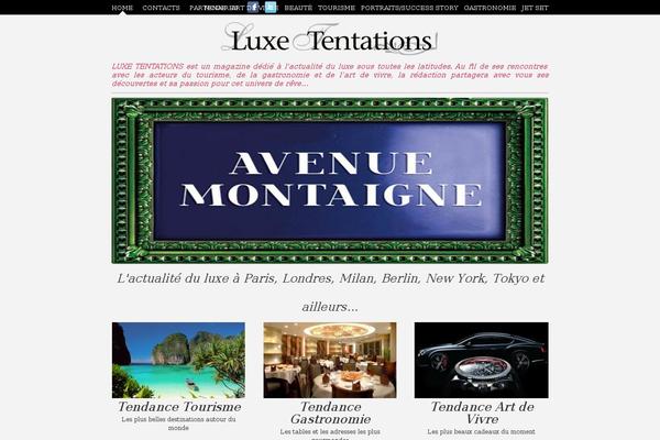 luxetentations.fr site used Minimalisma