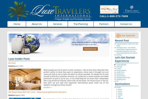 luxetravelers.com site used Gya_pam