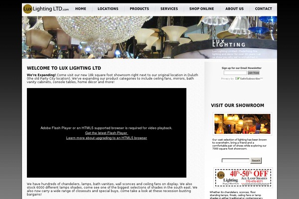 luxlightingltd.com site used Ltd2