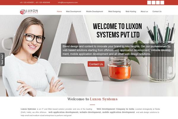 luxonsystems.com site used Luxon