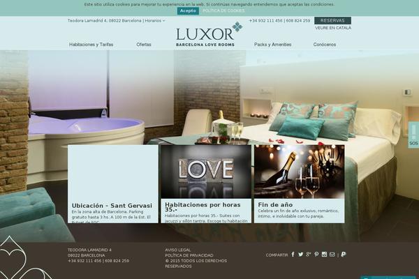 luxorbcn.com site used Luxorbcn
