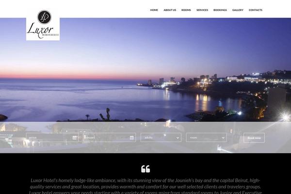 Mykonos website example screenshot