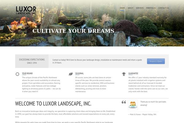 Clifden theme site design template sample