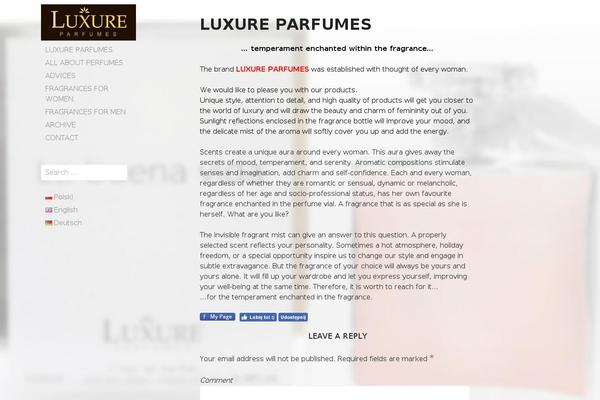 luxure.pl site used Expres