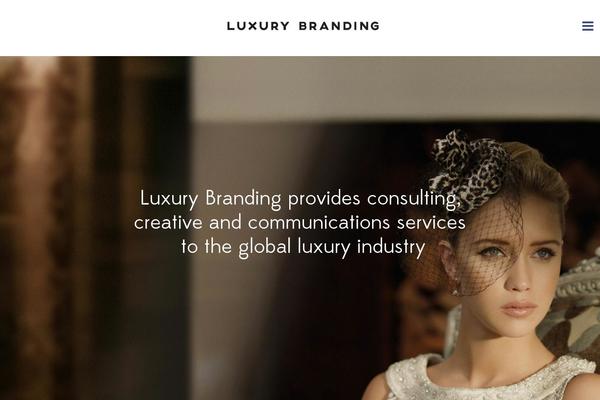 luxury-branding.com site used Luxury-branding