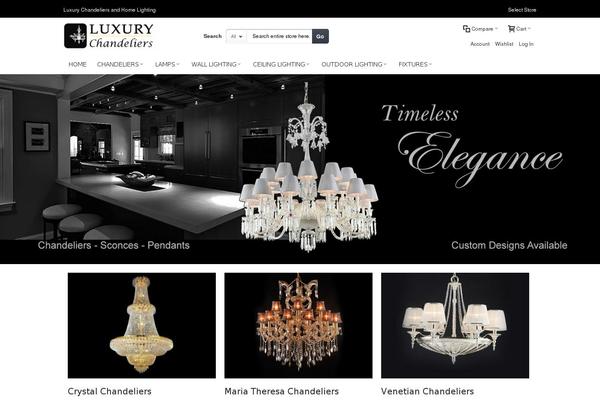 luxurychandelier.com site used Luxury-chandelier-child-theme