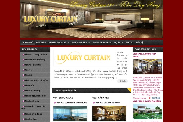 luxurycurtain.vn site used Rem