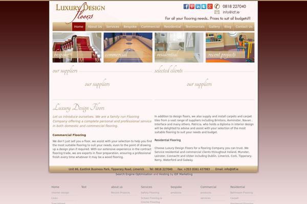 luxurydesignfloors.ie site used Ldf