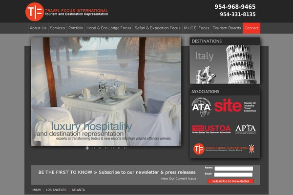 luxuryfocustravel.com site used Luxfocus