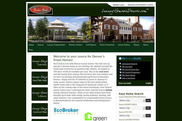 luxuryhomesindenver.com site used Bluefire2010