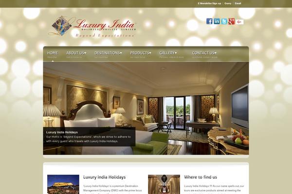 luxuryindiaholidays.com site used Lih13