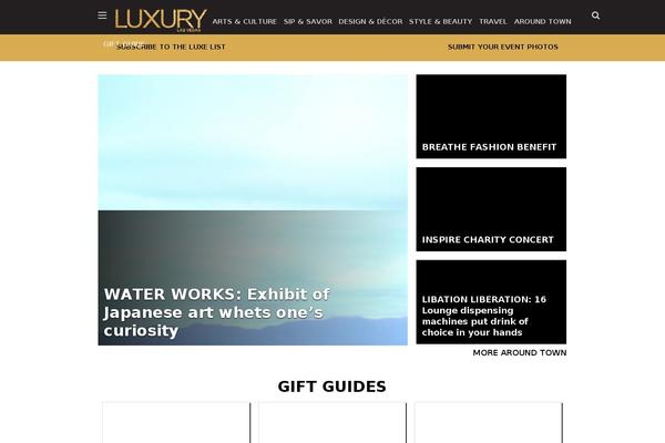 luxurylv.com site used Luxurylv