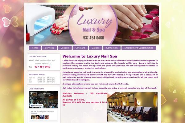 luxurynailspa.com site used Signature_nail_salon
