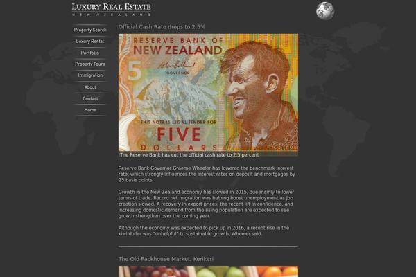 luxuryrealestate.co.nz site used Lre