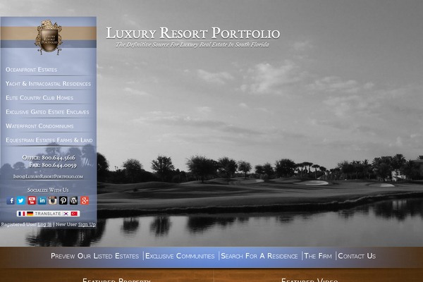 luxuryresortportfolio.com site used Psmith-pending.com