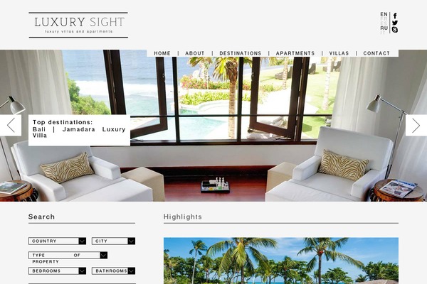 luxurysight.com site used Luxurysight