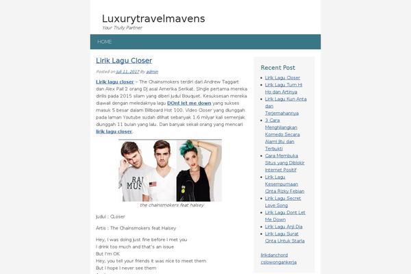 luxurytravelmavens.com site used Slimmy