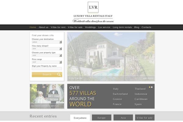 luxuryvillarentalsitaly.com site used Lvr