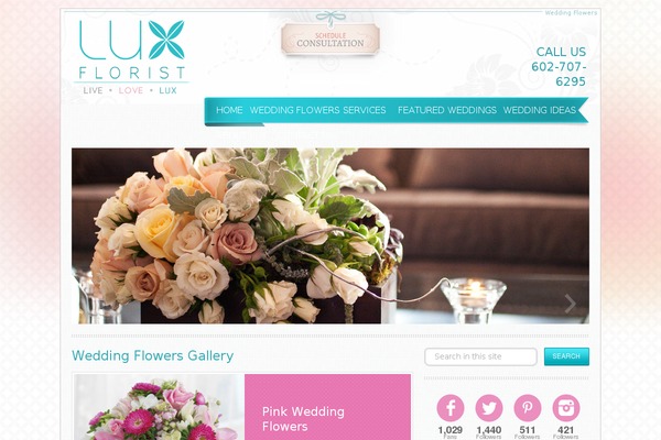 luxweddingflorist.com site used Lux-v2