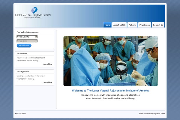Suffusion theme site design template sample