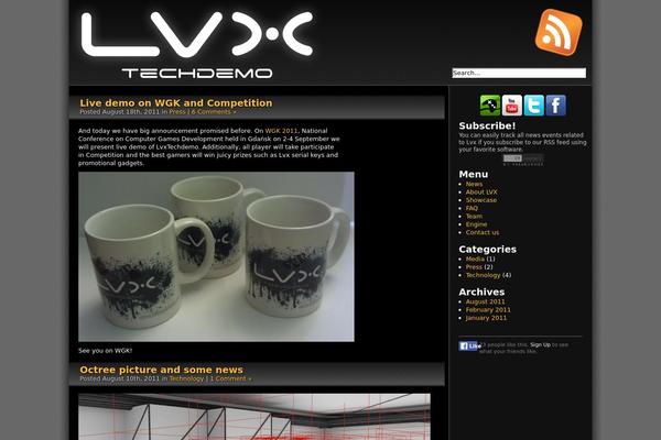 lvxtechdemo.com site used Lvx