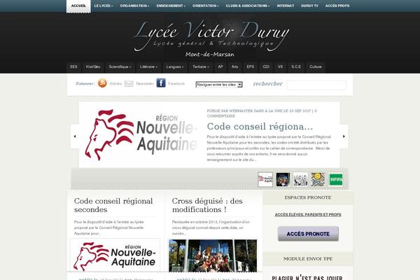 lyceeduruy.fr site used Lvd2
