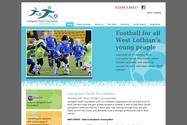 lyf4football.org.uk site used Lyf